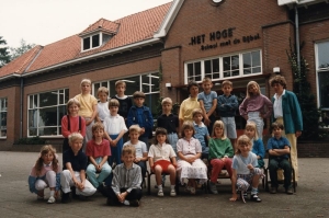 F553 1986-1987 Groep 4-5 juf Van Muijen